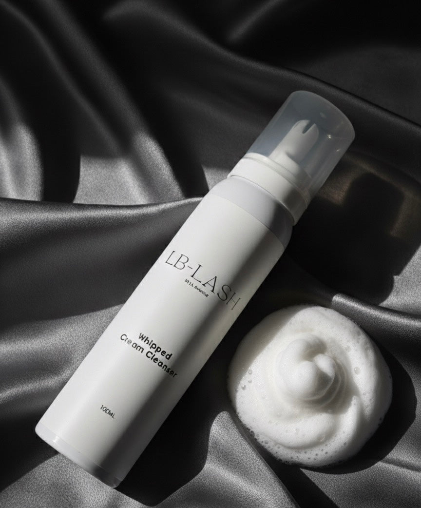 whipped lash  cleanser (white)